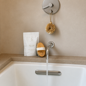 Royal codes bath soak and ionic copper dry brush at bath