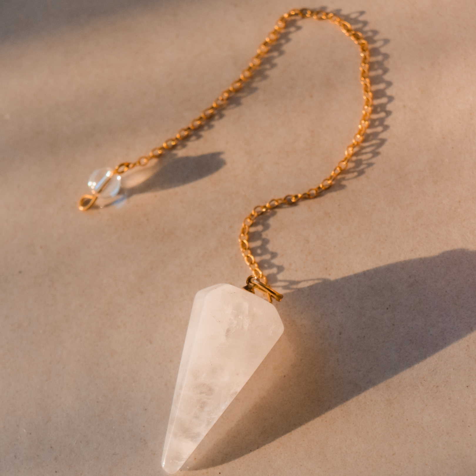 Rose best sale quartz pendulum